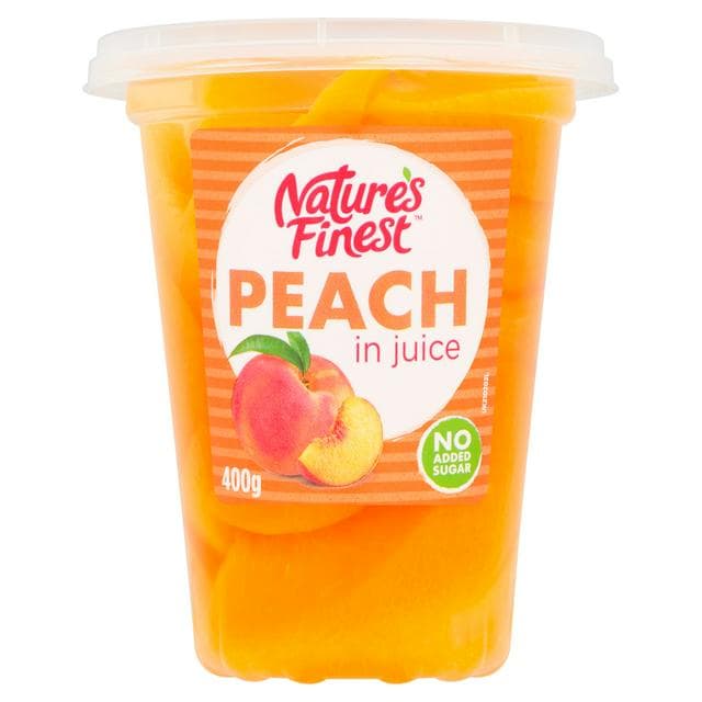 Nature's Finest Peach in Juice 400g - gallery image 1