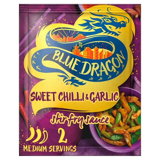 Blue Dragon Sweet Chilli & Garlic Stir Fry Sauce 120g - gallery image 1