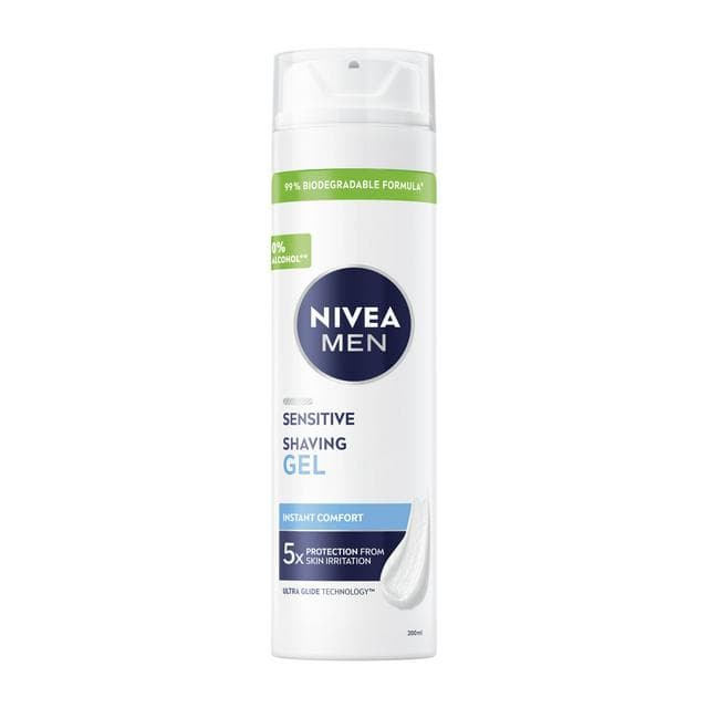 Nivea Men Sensitive Shaving Gel 200ml - gallery image 1