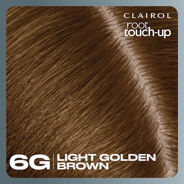 Clairol Root Touch-Up Permanent Hair Dye Light Golden Brown 6G - gallery image 6