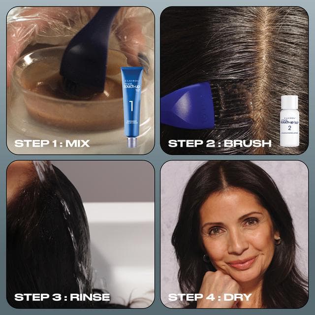 Clairol Root Touch Up Permanent Hair Dye Dark Auburn 4R - gallery image 5