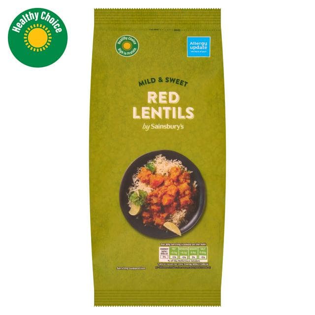Sainsbury's Red Lentils 1kg - gallery image 1