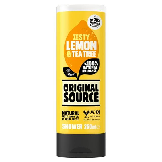 Original Source 250ml Zesty Lemon & Tea Tree Shower Gel - gallery image 1