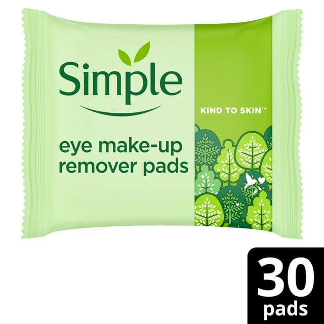 Simple Kind To Skin Eye Makeup Remover Pads x30 - gallery image 1