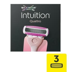 Wilkinson Sword Quattro for Women Razor Blade Refills x3