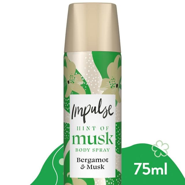 Impulse Body Spray Deodorant, Hint of Musk 75ml - gallery image 1