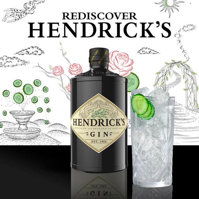 Hendrick's Gin 70cl - gallery image 2