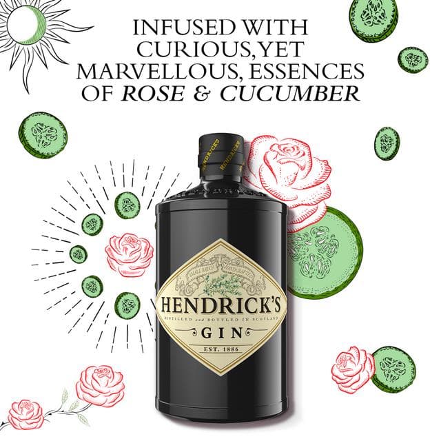 Hendrick's Gin 70cl - gallery image 4