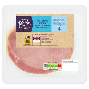Sainsbury's 120g Wiltshire Cured Breaded Ham, Taste the Difference