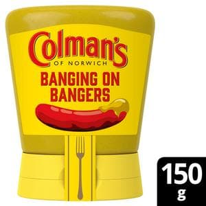 Colman's Original English Squeezy Mustard 150g
