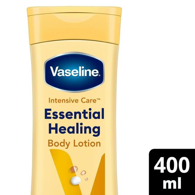 Vaseline Intensive Care Essential Healing Body Lotion Deeply Moisturises Dry Skin 400ml - gallery image 1