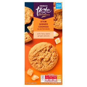 Sainsbury's Stem Ginger Cookies, Taste the Difference 200g