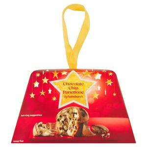 Sainsbury's 100g Chocolate Chip Panettone