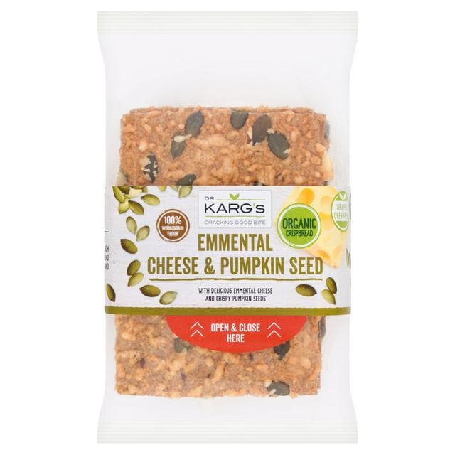 Dr Karg Organic Emmental Crispbreads 200g - gallery image 1