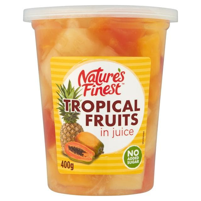 Nature's Finest 400g Tropical Fruits in Juice Pot - gallery image 1