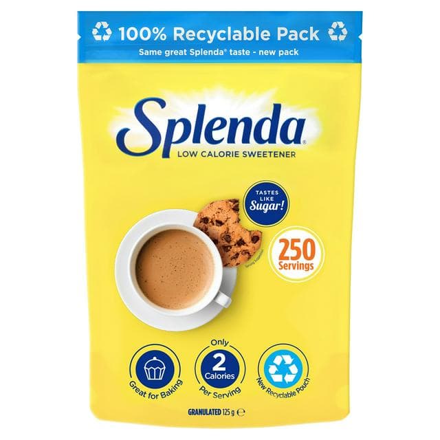Splenda Granulated Low Calorie Sweetener Canister 125g - gallery image 1
