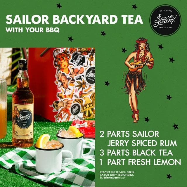 Sailor Jerry The Original Spiced Caribbean Rum 70cl - gallery image 3