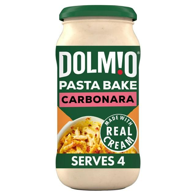 Dolmio Pasta Bake Sauce Carbonara 430g - gallery image 1
