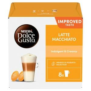 Nescafé Dolce Gusto 16 x Latte Macchiato Coffee Pods (8 Servings)