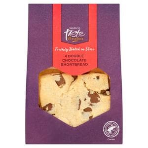 TTD Chunky Belgian Chocolate Shortbread (4pk)