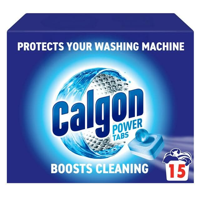 Calgon washing machine cleaner tablets limescale protection 15 tablets - gallery image 1