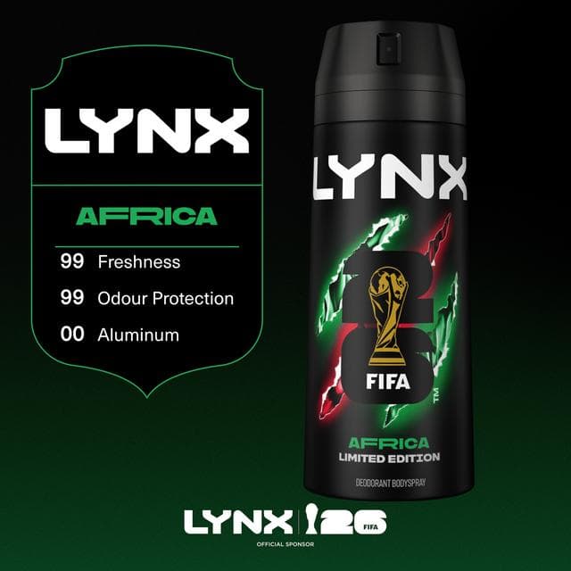 Lynx 150ml Africa 48h Deodorant Aerosol Body Spray for Men - gallery image 4