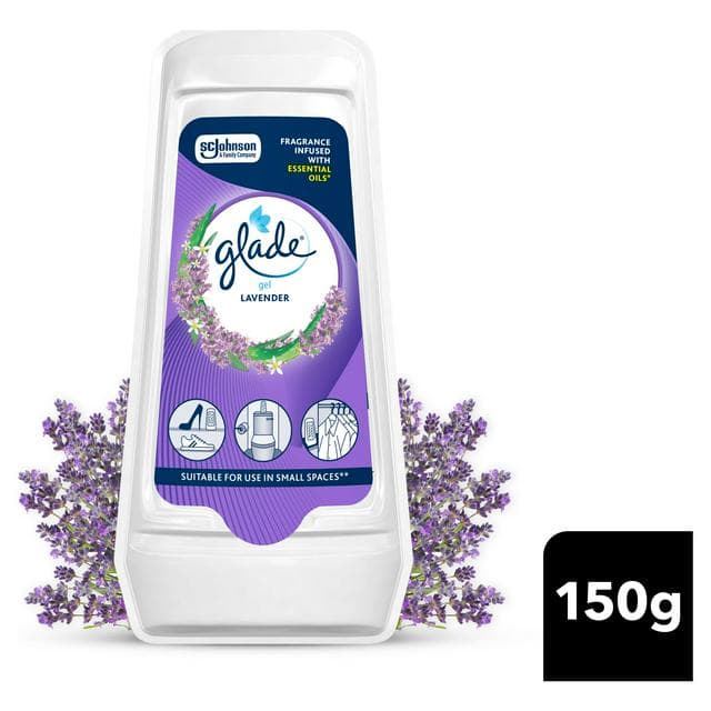 Glade Solid Gel Lavender Air Freshener 150g - gallery image 1