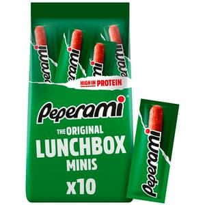 Peperami Original Salami Lunchbox Minis 10x10g