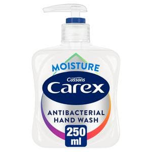 Carex 250ml Moisture Antibacterial Hand Wash