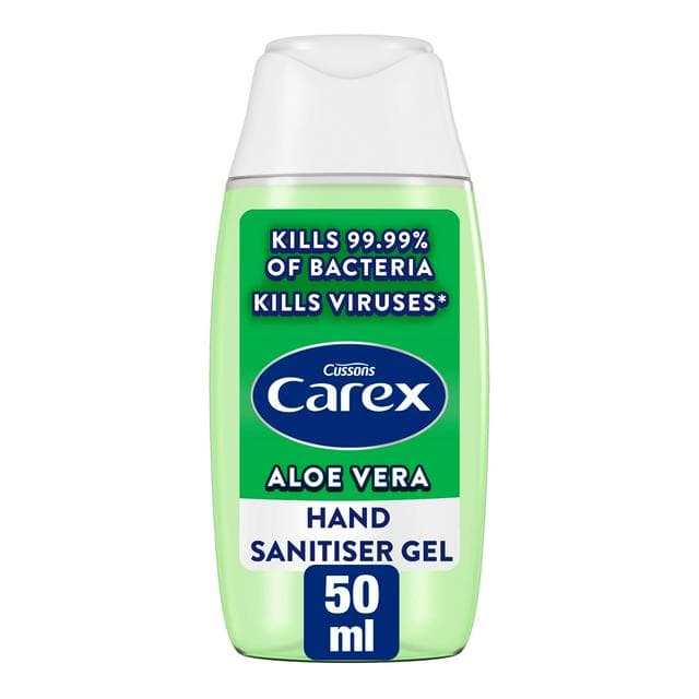 Carex Aloe Vera Hand Gel 50ml - gallery image 1