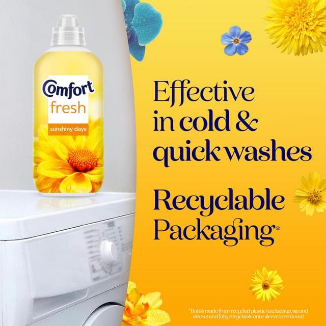 Comfort Fabric Conditioner Sunshiny Days 31 Washes 930ml - gallery image 4