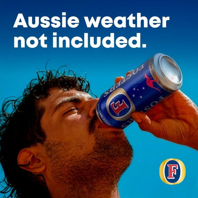 Foster's Lager Beer Cans 4 x 440ml - gallery image 6