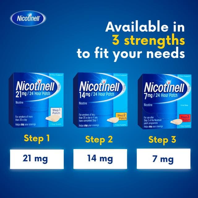 Nicotinell Step 1 Patch 7 Day Supply 21mg - gallery image 4