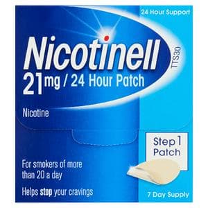 Nicotinell Step 1 Patch 7 Day Supply 21mg