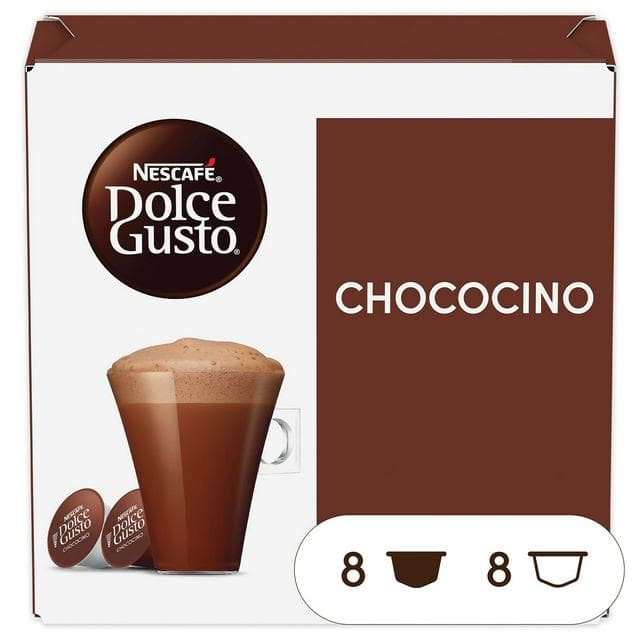 Nescafé Dolce Gusto 16 x Chococino Hot Chocolate Pods (8 Servings) - gallery image 1
