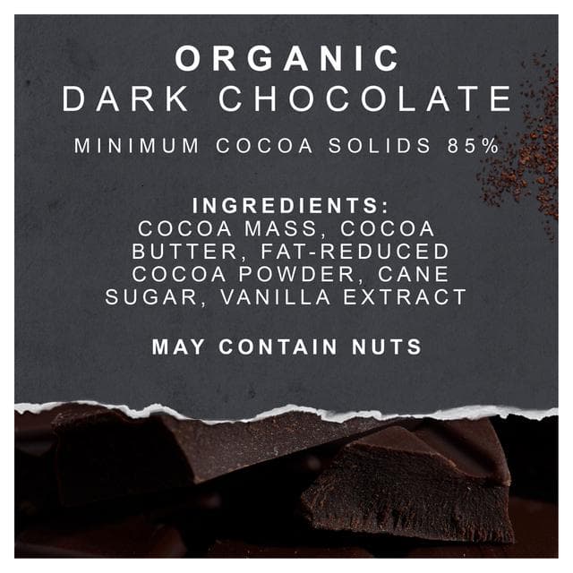 Green & Black's Organic 85% Dark Chocolate Bar 90g - gallery image 4