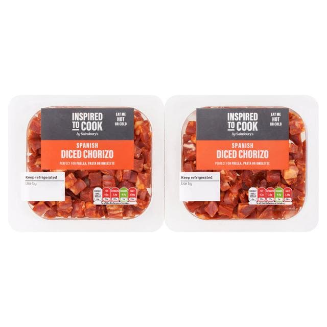 Sainsbury's Spanish Diced Chorizo 150g - gallery image 1
