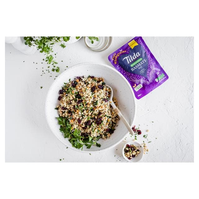 Tilda Microwave Rice Wholegrain Basmati 250g - gallery image 4