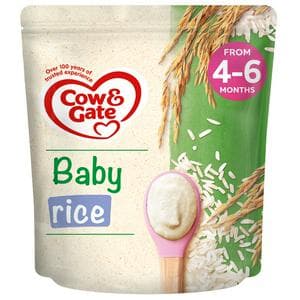 Cow & Gate Pure Baby Rice Cereal 100g 4 Month+