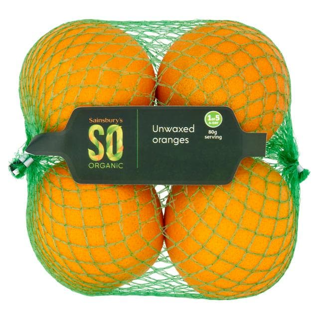Sainsbury's Oranges, SO Organic x4 - gallery image 1
