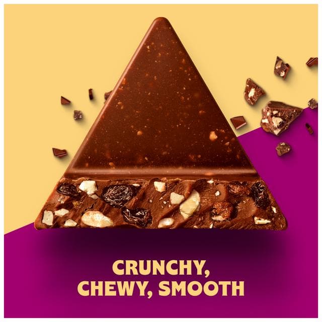 Toblerone 340g Milk Chocolate with Fruit & Almond Gifting Bar - gallery image 3