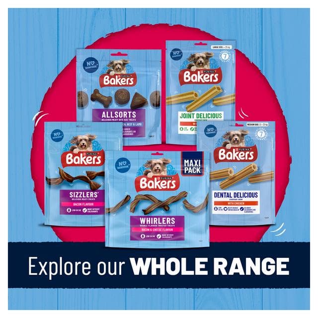 Bakers Allsorts Chicken, Beef and Lamb Dog Treats 98g - gallery image 6