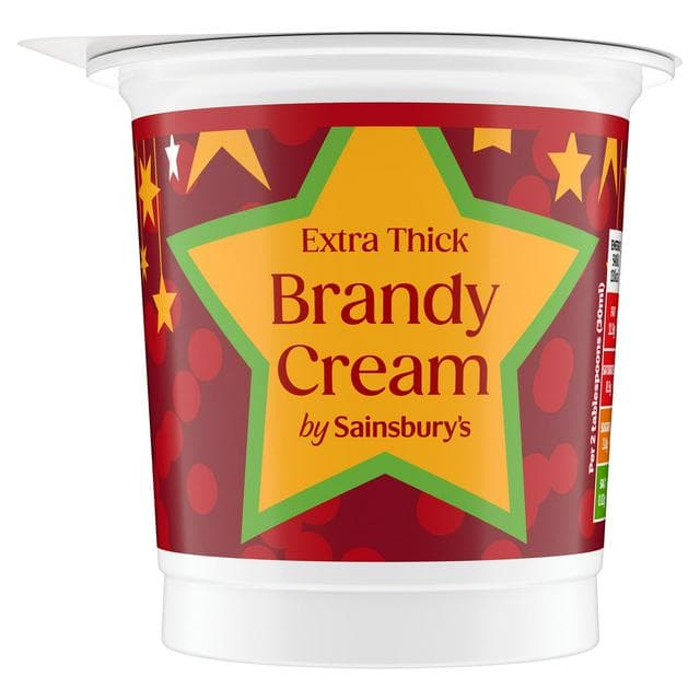 Sainsbury's Extra Thick Brandy Cream 250ml - gallery image 1