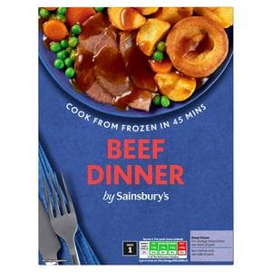 Sainsbury's Roast Beef Dinner Ready Meal For 1 400g