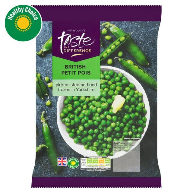 Sainsbury's Petit Pois, Taste the Difference 750g - gallery image 1