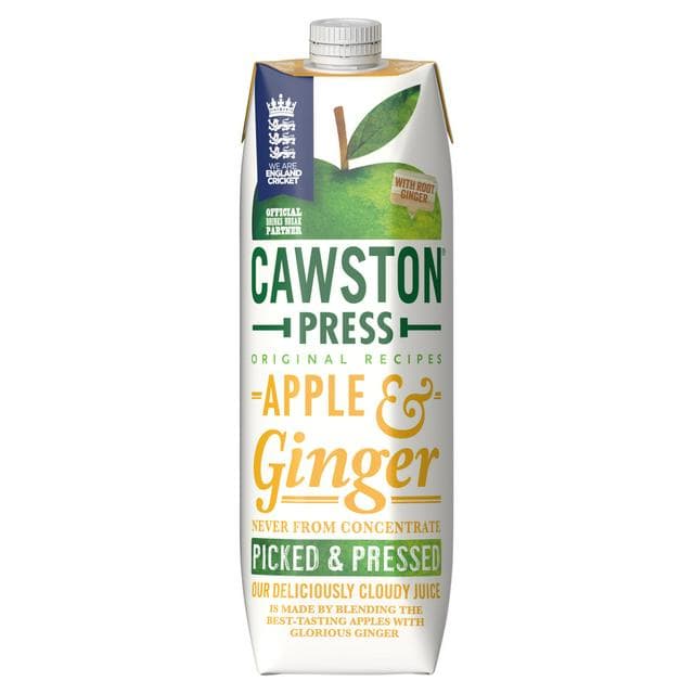 Cawston Press Apple & Ginger Juice 1L - gallery image 1