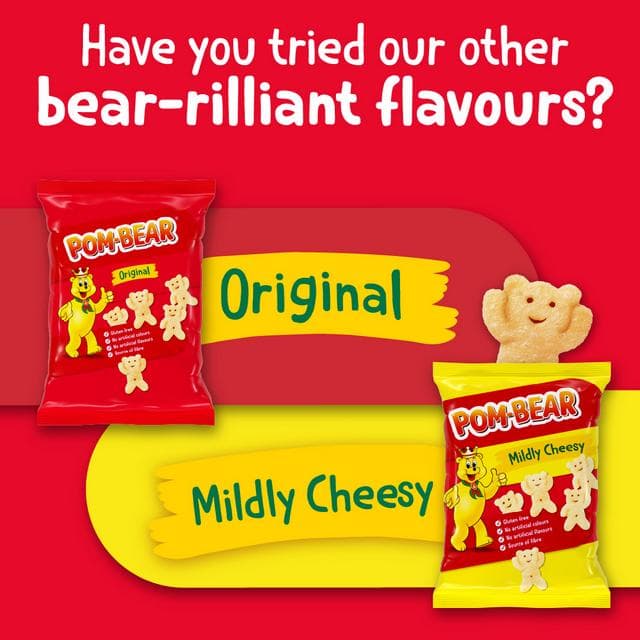 Pom-Bear Original Multipack Crisps 6x13g - gallery image 3