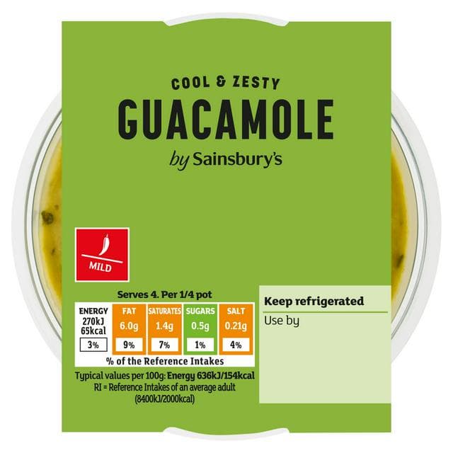 Sainsbury's Guacamole 170g - gallery image 1