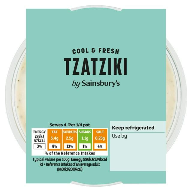 Sainsbury's Tzatziki 200g - gallery image 1