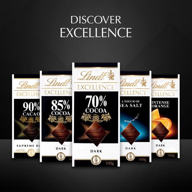 Lindt Excellence Dark Chilli Chocolate Bar 100g - gallery image 6